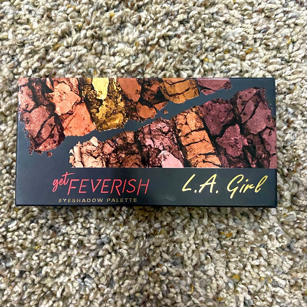 LA Girl Get Feverish Eye Shadow Pallet